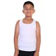 Boys' Ribbed Cotton Tank Tops - White (1 of 2)