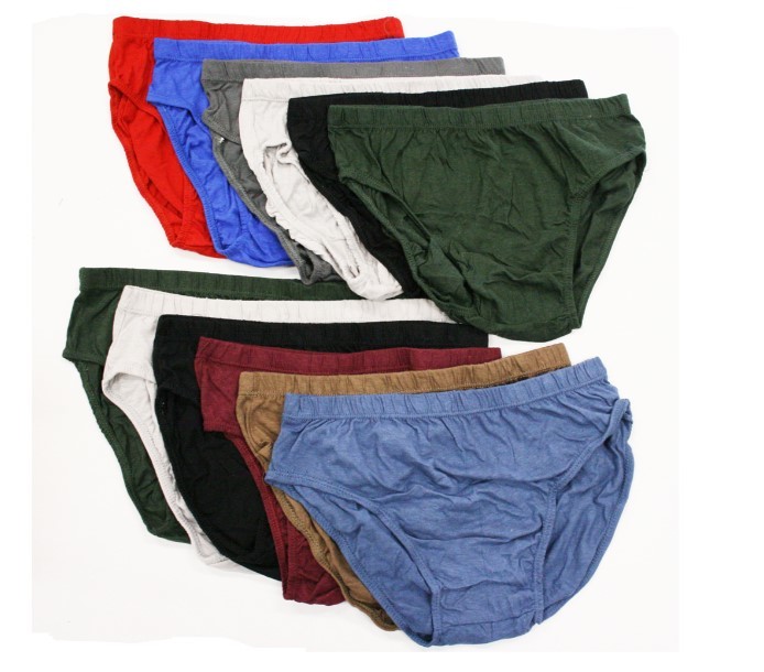 Wholesale Men's Cotton Low Rise Underwear - S-XL, Assorted Colors