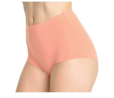 Laser Cut No-Show High-Waisted Briefs - Assorted Colors