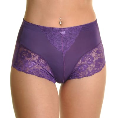 Women's High Waist Lace Briefs - Assorted