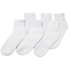 Adult Quarter Socks - White image number null