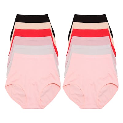 Women's High-Waist Panties - Assorted