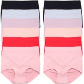 High-Waist Brief Panties - Assorted