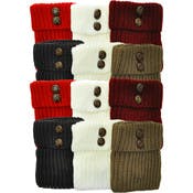 Knitted Boot Toppers - Assorted