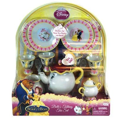 disney talking tea set