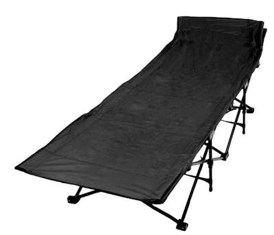 Collapsible Folding Cot - Black