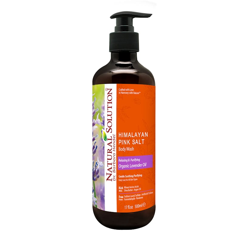Natural Body Wash - Organic Lavender Oil 17 oz.