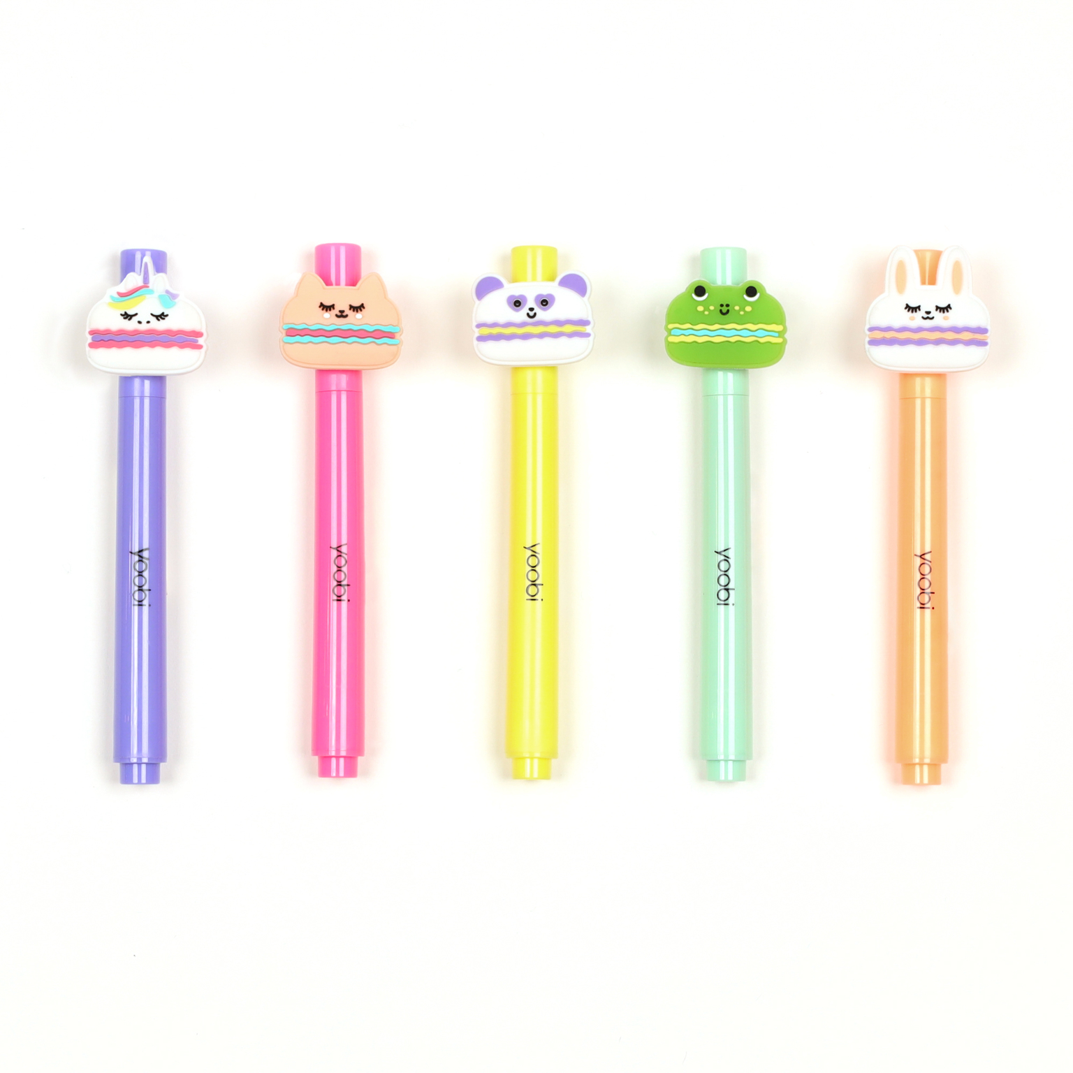 Wholesale Yoobi Macaron Charm Mini Markers - 5 Pack (SKU 2358390 ...