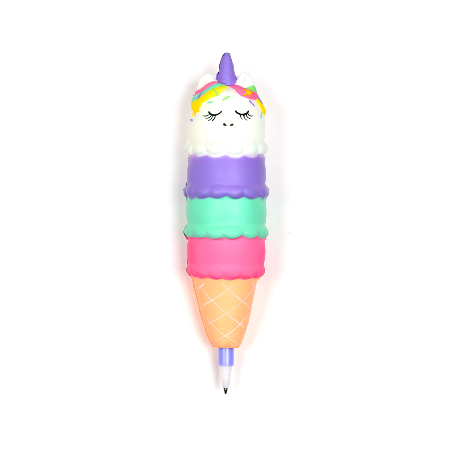 unicorn ice cream cone squishy