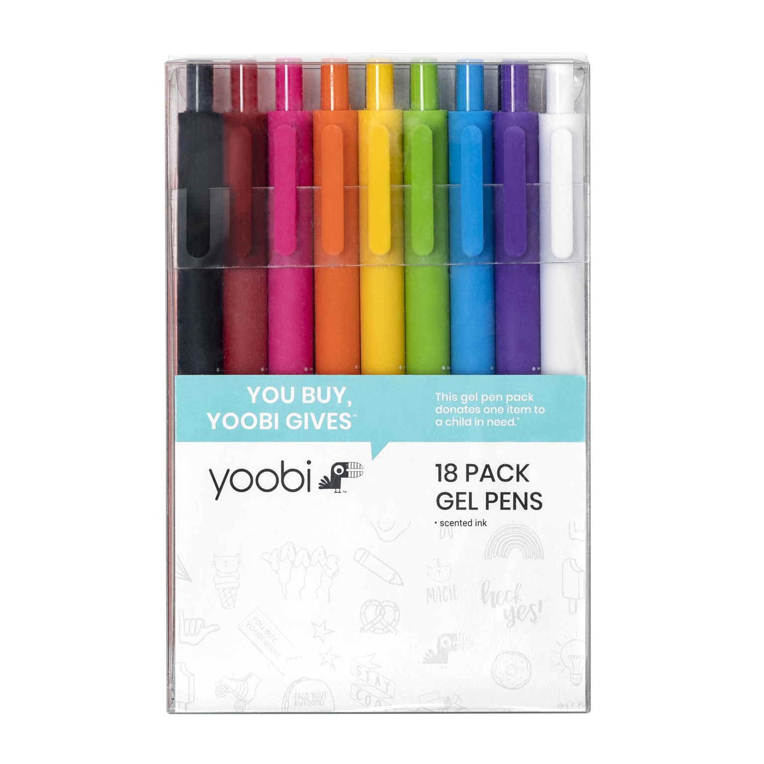 Yoobi Gel Pens (12 Pack) - The Coloring Inn