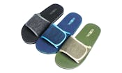 Men's Open Toe Slipper Sandals for Indoor/Outdoor, Assorted, S-3XL