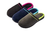 Women's Soft Terry Memory Foam House Slippers