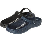 Men's Clogs - Sport Mesh, Sizes 8-12