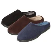 Men's Two-Tone Slippers - Sizes S-XL, 3 Colors