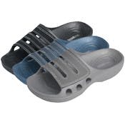 Boys' Ripple Slide Sandals - Sizes 11-13, Age 4-6 Years