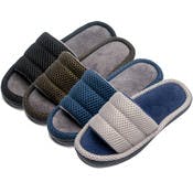 Boys' Lightweight Slide Slippers - S-XL, 4 Colors
