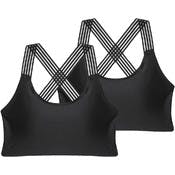 Pullover Sports Bras - Black, M - XL, Removable Pad