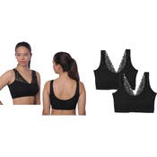 Women's Sports Bras - Assorted Colors, M - XL, Removable Pad