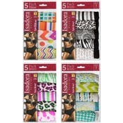 Women's Bikini Briefs - Sizes 5-7, Assorted Prints, 5-Pack