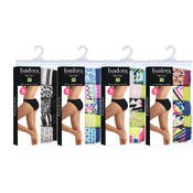 Women's Hi-Cut Panties - Print Styles, 5 Pack, Sizes 5-10