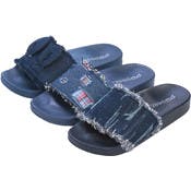 Girls' Open Toe Slides - Sizes 11-3, Age 4-8 years