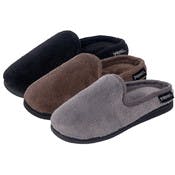 Boys' Terry Clog Slippers - S-XL, 3 Colors, Comfort Insoles