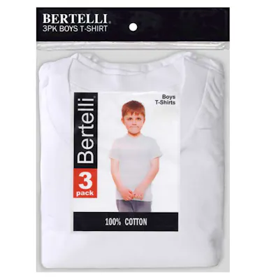 Boys' Undershirts - White, XL