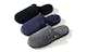 Men's Slip-on Warm Memory Foam House Slippers, Assorted, S-2XL (1 of 2)