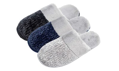 Men's Ronnox Furr Slip-On House Slippers, Assorted, S-2XL