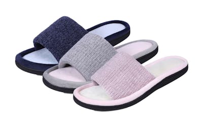 Women's Soft Open Toe Slide Slippers, Assorted, S-XL