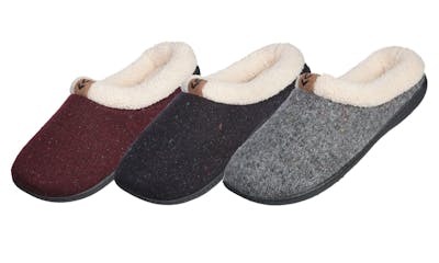 Women's Sweater Slippers - 3 Colors, M-2X