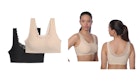 Women's Pullover Back Lace Bra with Removable Pad - M/L/XL image number null