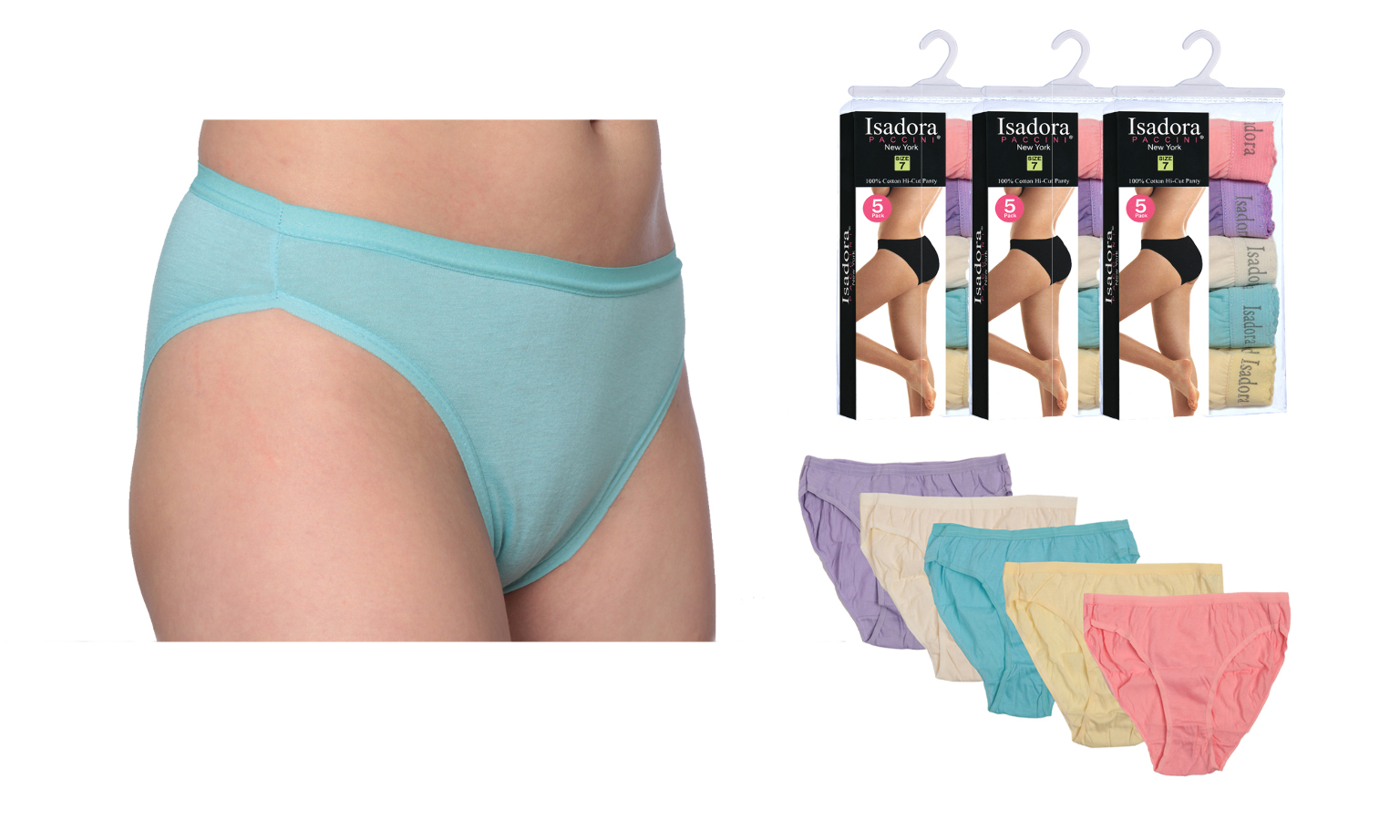 Fruit of the Loom Ladies' Coolblend Bikini Panties, 4-pack 