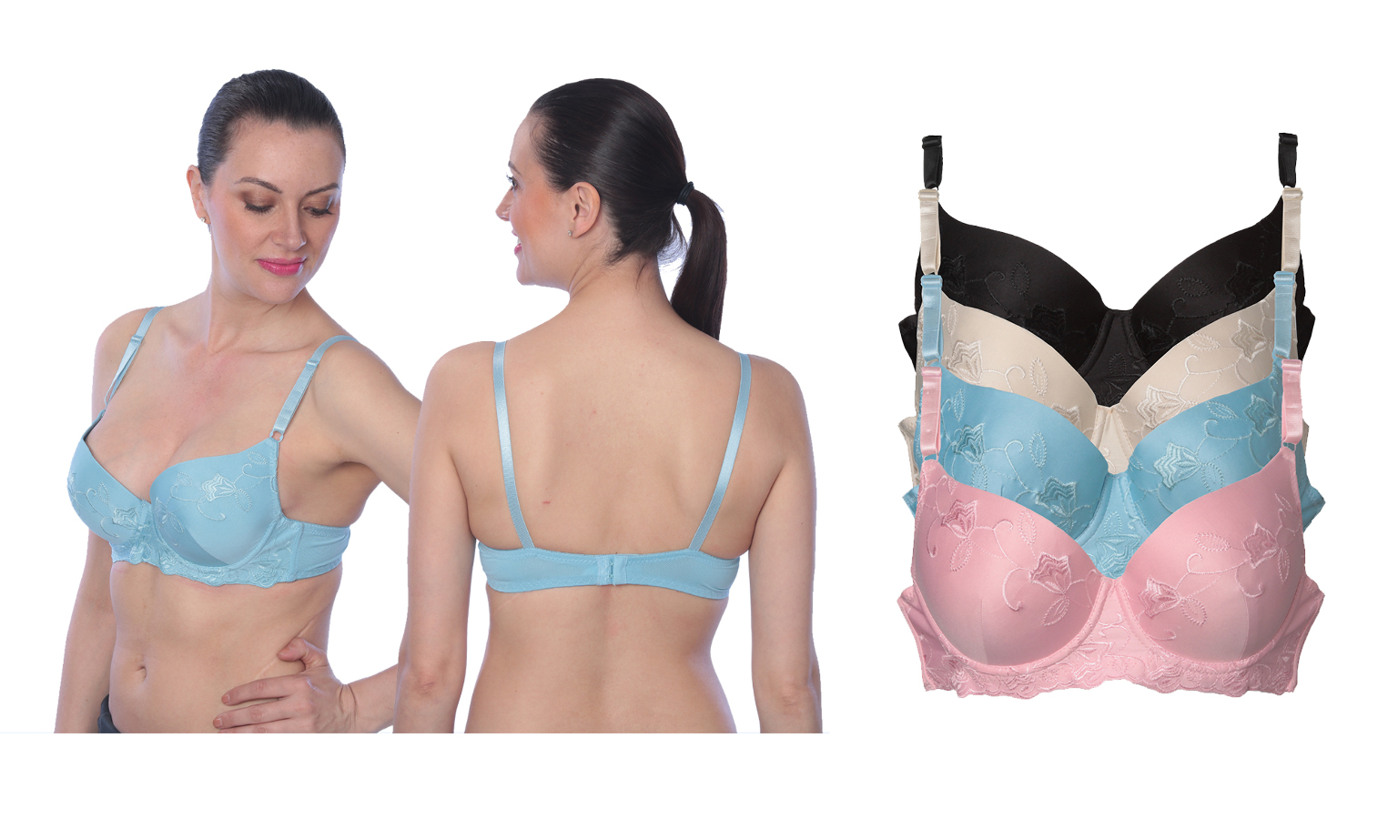 Womens Full Cup Coverage Bras Wholesale - 34B