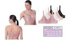 Women's Full Figure Bras - Assorted Color, 36C-44D, Wireless image number null