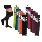 Women's Over-the-Knee Socks - Assorted Colors, Size 9-11