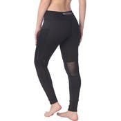 High Waist Performance Sport Leggings - Black, Hidden Pockets, XXL