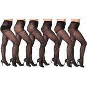 Women's Textured Fashion Tights - Black, 2 Sizes, 6 Designs