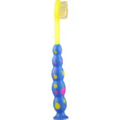 Kids' Suction Toothbrushes - Bubble Handle, 33 Tufts, Assorted